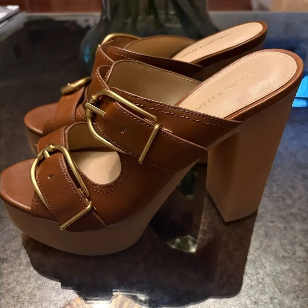 Veronica Beard Garrick Platform Sandals